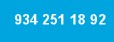 934 251 18 92 934 251 18 92